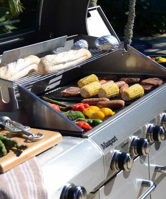 AMBASSADOR DELUXE 210 Explore your culinary talents with this 304 stainless steel constructed barbecue - built to last, this sensational appliance will provide years of reliable service.