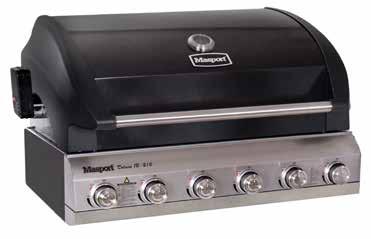 DELUXE INBUILT 210 A fashionable Inbuilt barbecue finished in vitreous enamel and a 304 stainless steel front fascia. A good looking functional barbecue. 552720 552721 552766 1,099.00 599.