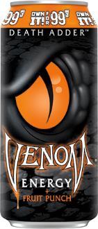 Venom 16oz 99 Pre-Priced Cans (24pk) Black Mamba Mojave