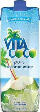 Vita CoCo 1 Liter Tetra Pak (12pk) Pure Coconut Pineapple 2000 0631 2002 0822 8-98999-00050-3