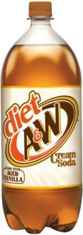 Diet A&W Cream Soda Sun