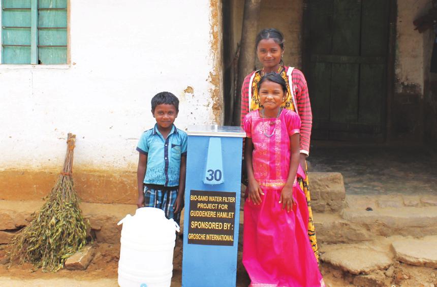 Over 783 million people lack access to clean water. Let s change that. GUDDEKERE HAMLET For every product sold, we provide 50+ days of safe drinking water for people in need.