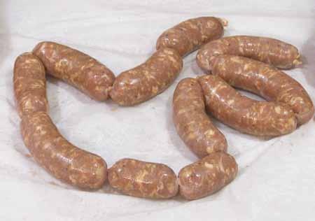 another recipe and video). 12 Here are my finished sausage links. Not bad for a first attempt.