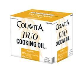 CODE: L46BB ITEM CODE: L47BB Now available for each of our top selling foodservice oil offerings, the