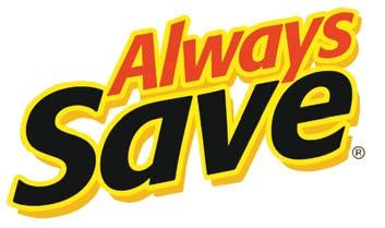 With Save Always.