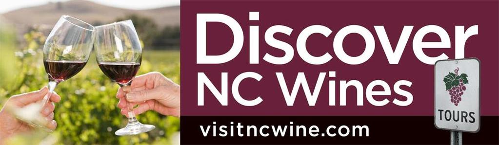 Carolina Travel Guide. The travel guide is distributed to more than 600,000 tourists annually, with the map displaying the locations and listing of all wineries in the state.