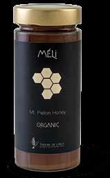MéLi organic honey LiAStée sun-dried tomatoes MÉLI is the Greek word for honey.