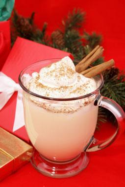 This creamy eggnog has strong notes of buttercream