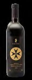4 Sangiovese Dry Red Wine 2 3 4 Cherry, forest fruits and a cinnamon palate is presented in this deep, red coloured wine.