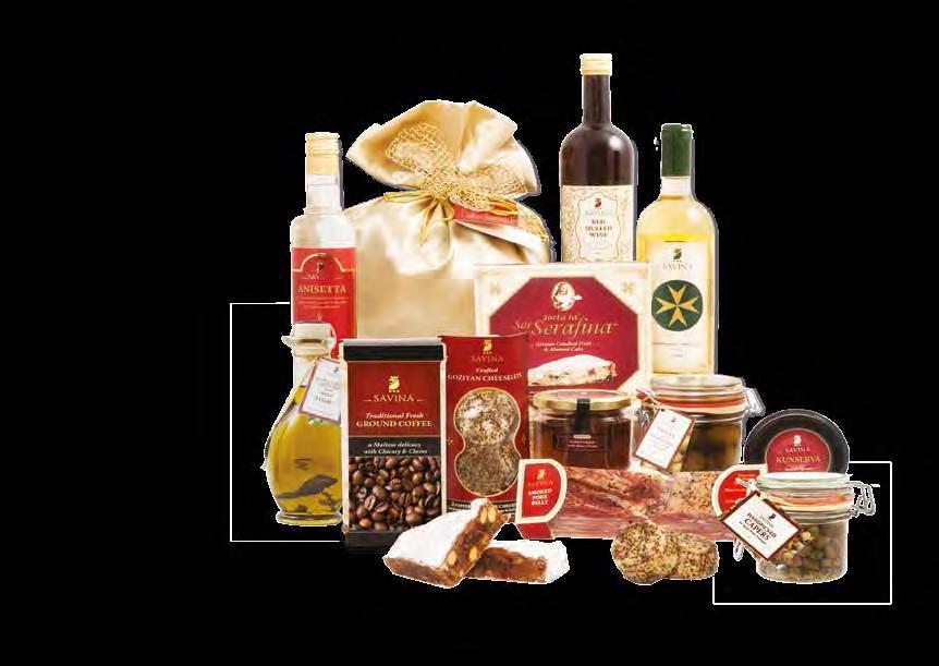 Virgin Olive Oil with Basil 245ml, Nozzi Supreme - Cream Liqueur 50cl, Sun Dried Fig Chutney 120g, Kunserva (Traditional Tomato Spread) 200g, Handcrafted Zalzetta 350g, Chardonnay Girgentina I.G.T. 75cl, Cheese Grater, Qanniċ (air-drying box traditionally used to dry cheese).