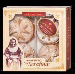 in crunchy shortcrust pastry. They are traditionally served during the Christmas season and may be served warm.