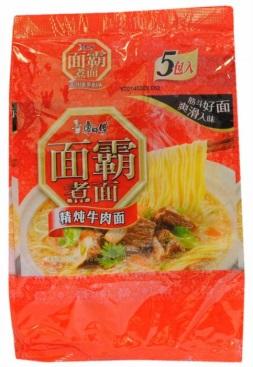 NEW SOYBEAN PRODUCT SAMPLES STEWED BEEF FLAVOURED INSTANT NOODLES MasterKong Mian Ba Zhu Mian Jing Dun Niu Rou Mian (Stewed Beef Flavoured Instant Noodles) are made of selected wheat flour and