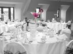 Our largest reception room comfortably seats two hundred guests or easily accommodates four hundred for an evening buffet, making it ideal for big wedding breakfasts and grand parties.