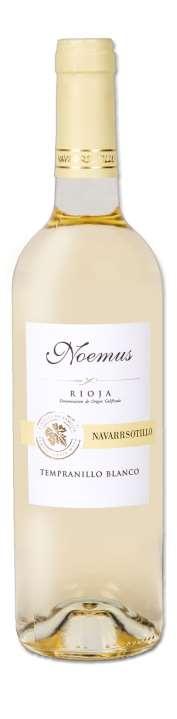 Noemus White Our wines New Single varietal white wine of Tempranillo