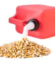 Ethanol, the fuel that can be made from corn, is a cleaner fuel than gasoline.