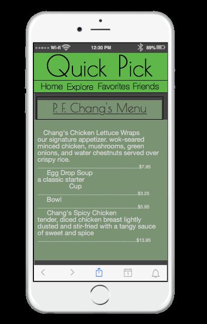 1. (2)This will take the user back to welcome page with featured restaurants and foods. 1. 2. 3. 4. 5. 2. (3)This will take the user to main feature of the app to find the restaurant they desire order from.