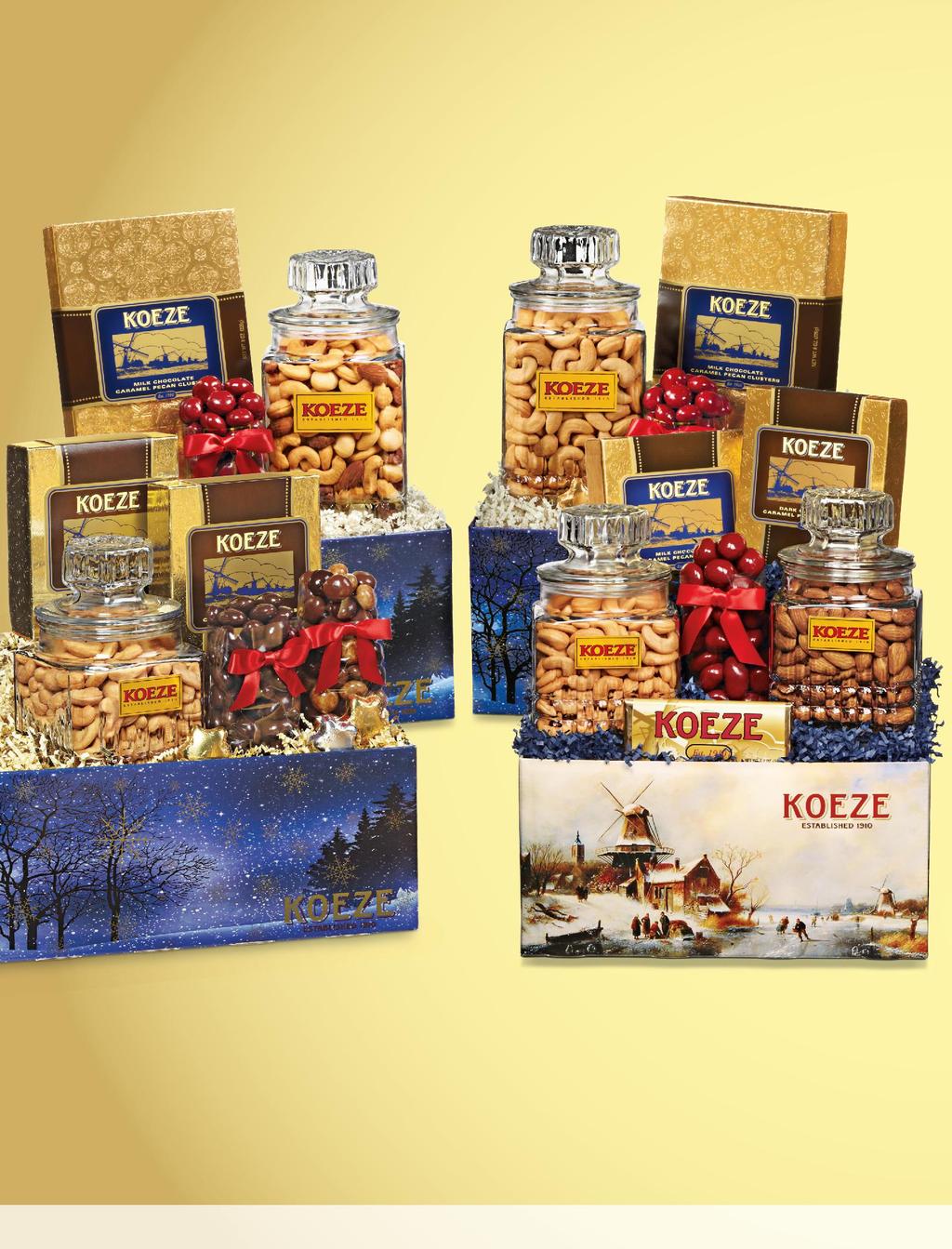 COLOSSAL MAC MIX GIFT BOX A triple treat that s just right for the lovers of chocolate, cashews and macadamias on your list. This beautiful box of favorites is sure to be fondly remembered.