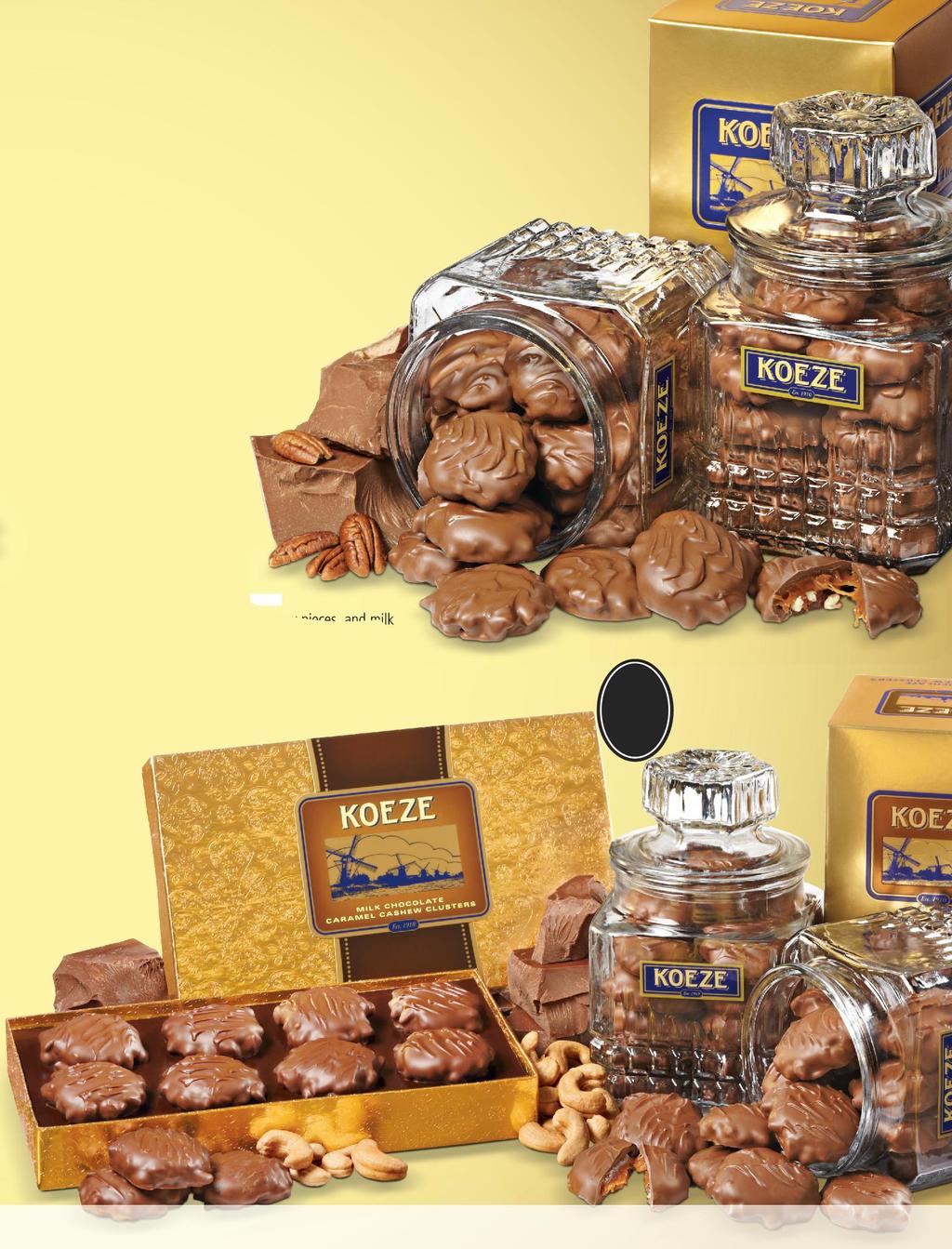 THE CHOICE IS YOURS MILK CHOCOLATE TURTLES Smooth rich milk chocolate, soft buttery caramel and Southern pecans, so inviting they might make you wonder if it actually is better to give than to