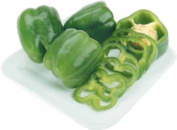 Cucumbers and Green Bell