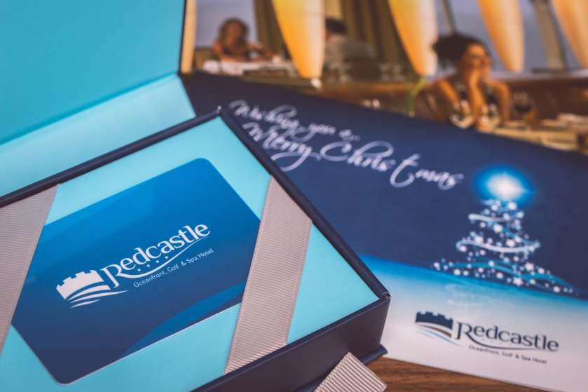 BIG CHRISTMAS GIFT For the gift that will certainly not gather dust! The gift of The Redcastle Oceanfront Golf & Spa Hotel experience.
