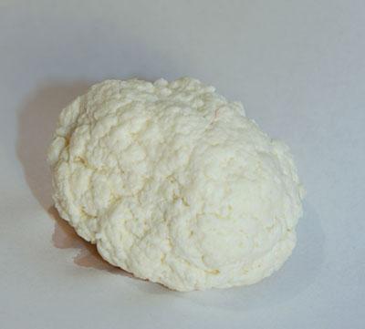 Two more paper towels can be pressed down on top of the curds to soak up the rest of the extra liquid. 6. Have students knead all of the curds together in a ball of dough.