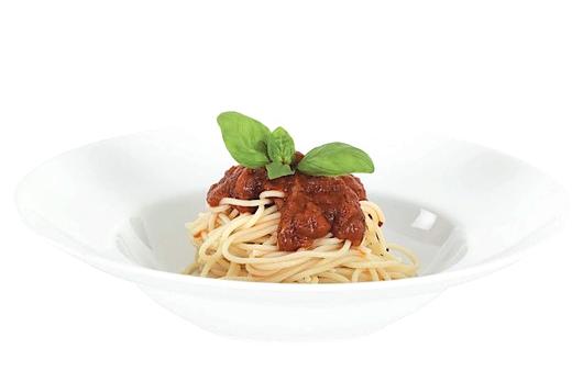 For our little guests (V) Tomato spaghetti with Parmesan 9.