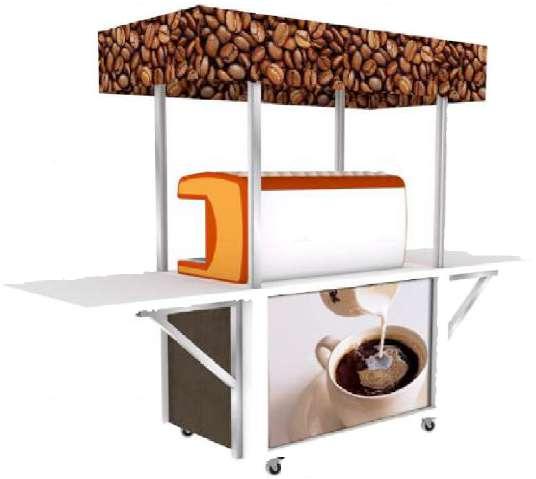 Mobile Coffee Module is designed for when you need to be able to
