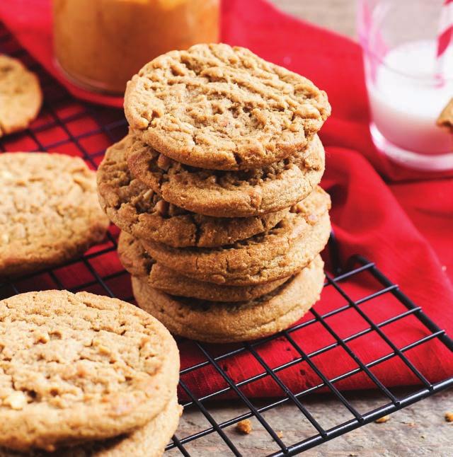 every bite are the perfect combination of sweet and salty in this chewy peanut butter cookie dough.