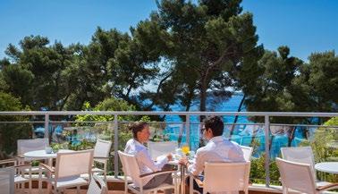 and terrace with 60 seats Wi-Fi throughout the hotel why choose the aminess grand azur?