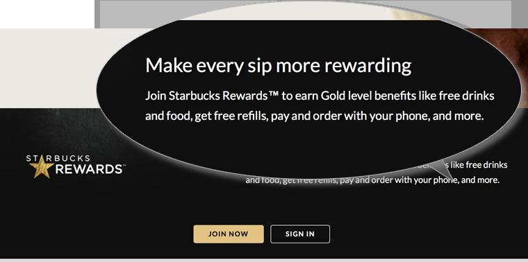Indirect Competitor: Starbucks Pro/Con Pro Con Shopping cart up here somewhere Clicked on Add to Cart here Starbucks offers a rewards program
