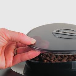 Adjusting the Ceramic Coffee Grinder ENGLISH 17 Ceramic coffee grinders always guarantee accurate and perfect grinding and coarseness for every coffee speciality.