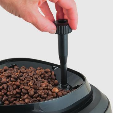 If coffee is watery or is brewed slowly, change the coffee grinder settings.