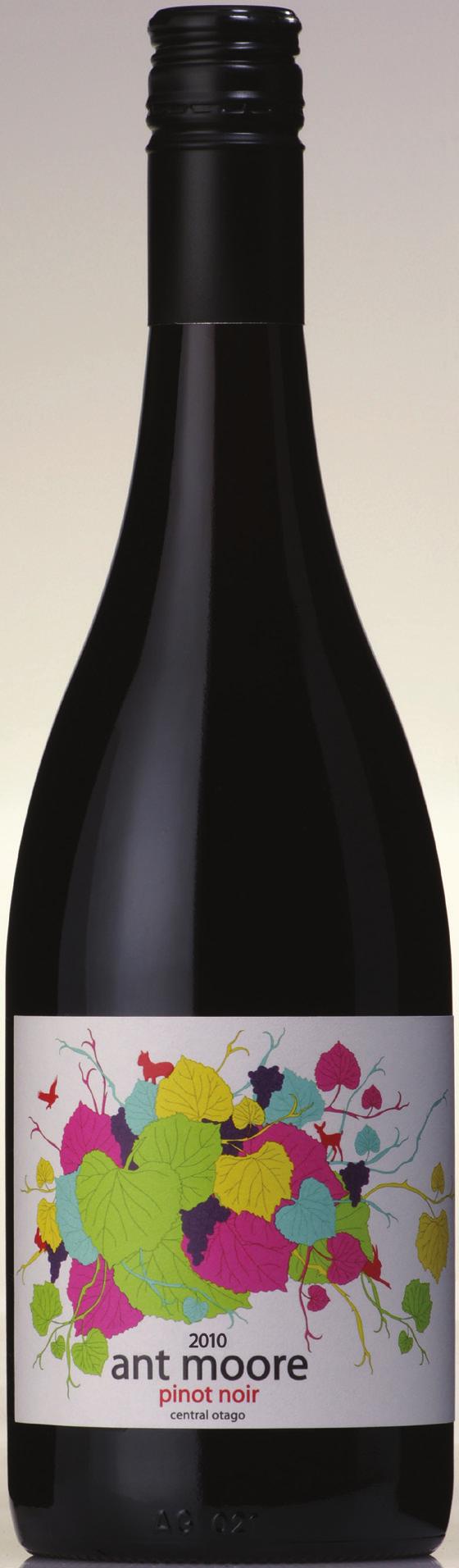 2010 ant pinot noir central otago Ant Moore Pinot Noir VINTAGE: 2010 GRAPES: Pinot Noir 2 tonne/acre Percentage: 100% ORIGIN OF GRAPES: Central Otago, New Zealand Percentage: 100% 2010 was an