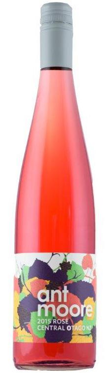 2015 ROSE CENTRAL OTAGO NZ Ant Moore Rose VINTAGE: 2015 GRAPES: Pinot Noir Percentage: 100% ORIGIN OF GRAPES: Central Otago Percentage: 100% The fruit was cold soaked on its skins for 14 hours before