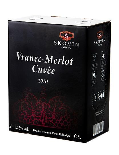 Vranec-Merlot Cuvée WINE ID: Wine Brand: Vranec-Merlot Cuvée Variety: Vranec and Merlot Alcohol: 12.
