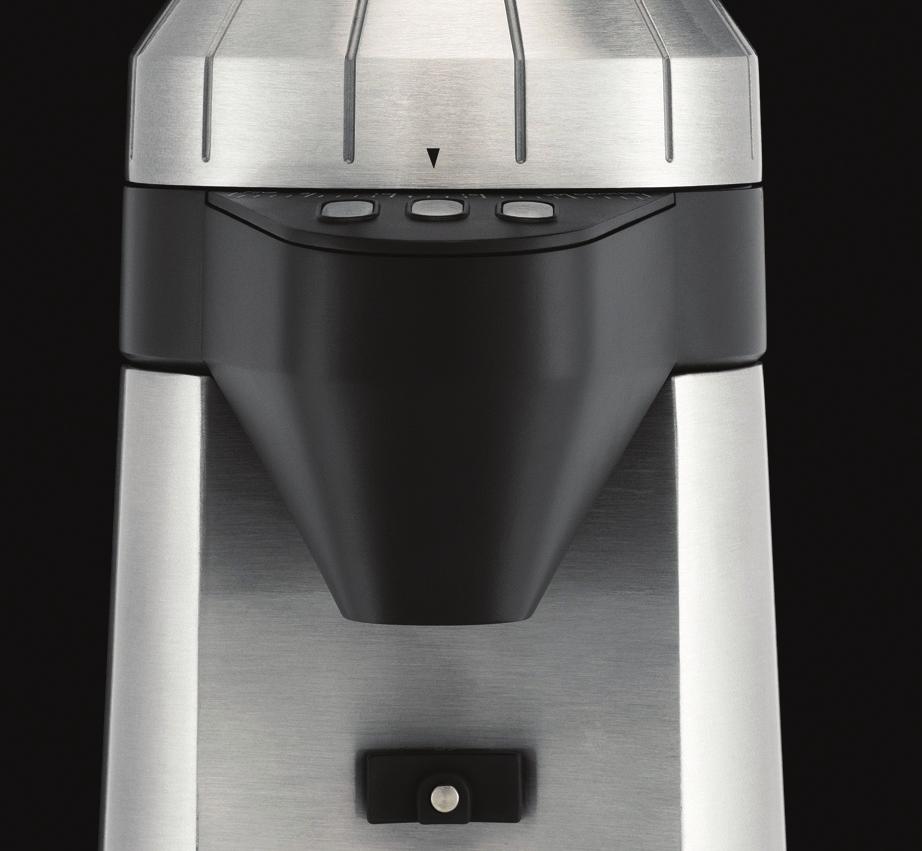 Functions of your Programmable Café Series Conical Burr Coffee Grinder Programmable 1 and 2