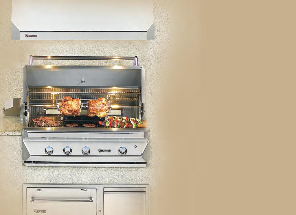 heat, steam and grease away from your cooking area.