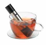 Place the Stainless Tea Wand, along with hot water, into your cup.