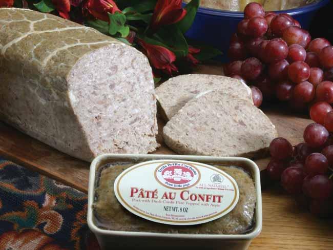 ALL NATURAL CHARCUTERIE - PATE Country Pate 1/5 lb 29886 The traditional pate of France.