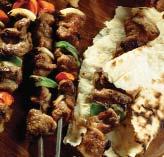 mezza MAIN s All dinner mains are served with rice and house salad unless specified otherwise in the description. Mixed Grill $22.95 One skewer each of lahem mishwee, shish kafta and shish tawook.
