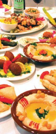 MEZZA BANQUeTS A TRADITIONAL LEBANESE EXPERIENCE A banquet is a terrifi c way to share and sample an extensive range of the most popular Lebanese dishes.