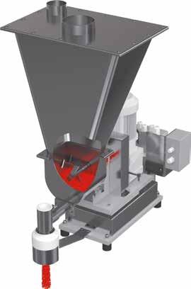 OUR PLASTICS SPECIALISTS Be it the FlexWall Plus or with-agitator version, our screw feeders feed your bulk ingredients