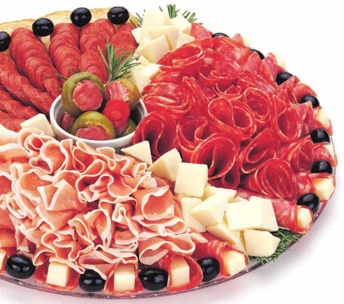 Turkey Breast, Corned  The Italian Platter A Platter Filled With That Italian Flavor Consists of: Genoa Salami,