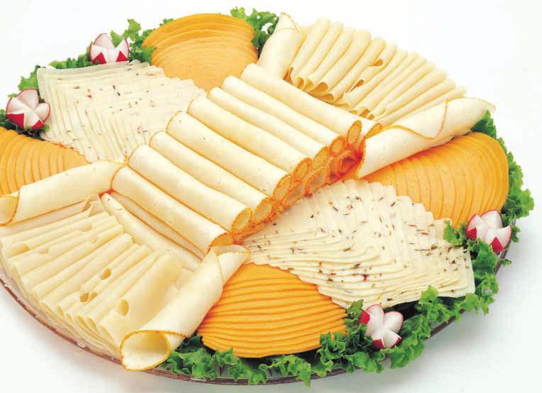 Cheese & Pepperoni Tray A Tantalizing Tray Perfect For Your Guests An elegant arrangement consisting of Cheddar, Gouda, Jarlsberg