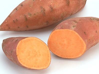Types of Potatoes Mealy. Waxy. Russet. 6. Sweet. Sweet Potatoes are loaded with vitamins A, C and E.