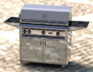 w/ Rotisserie 90,000 LM42S 42 Built-in Grill w/ Sear Burner 73,000 LM42RS 42