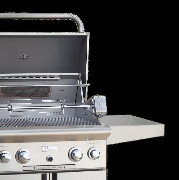 Designed and manufactured by the company that brings you Fire Magic Premium Grills, AOG grills add style and