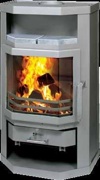 warmth for home and summerhouse with KOTA fireplaces Kota Natura Mini is a natural choice when looking for a high-quality, ready to be installed fireplace for, for example, a summer cottage.