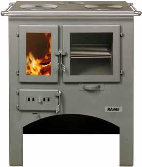 8 kw 88 cm Versatile and charming heart of a kitchen. 8 kw 88 cm Efficient cooker heats up even with a small amount of wood.