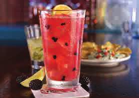 PECIALTIE Trendy fl avors, fresh ingredients, mixed and muddled to perfection Blackberry Long Island Tea A refreshing fruity twist on the classic Long Island Tea.